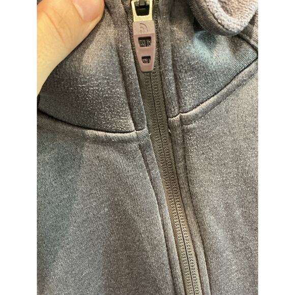 North Face Womens Agave Full Zip Jacket Size Small Grey Outdoor Hiking Baselayer - Picture 10 of 13
